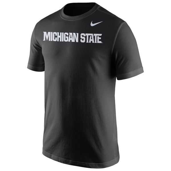 Michigan State Spartans Nike Wordmark WEM T-Shirt - Black,We sell and wholesale Michigan State Spartans Nike Wordmark WEM T-Shirt - Black on line form chian!